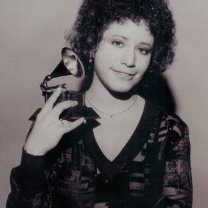 Janis Ian with Grammy Award
